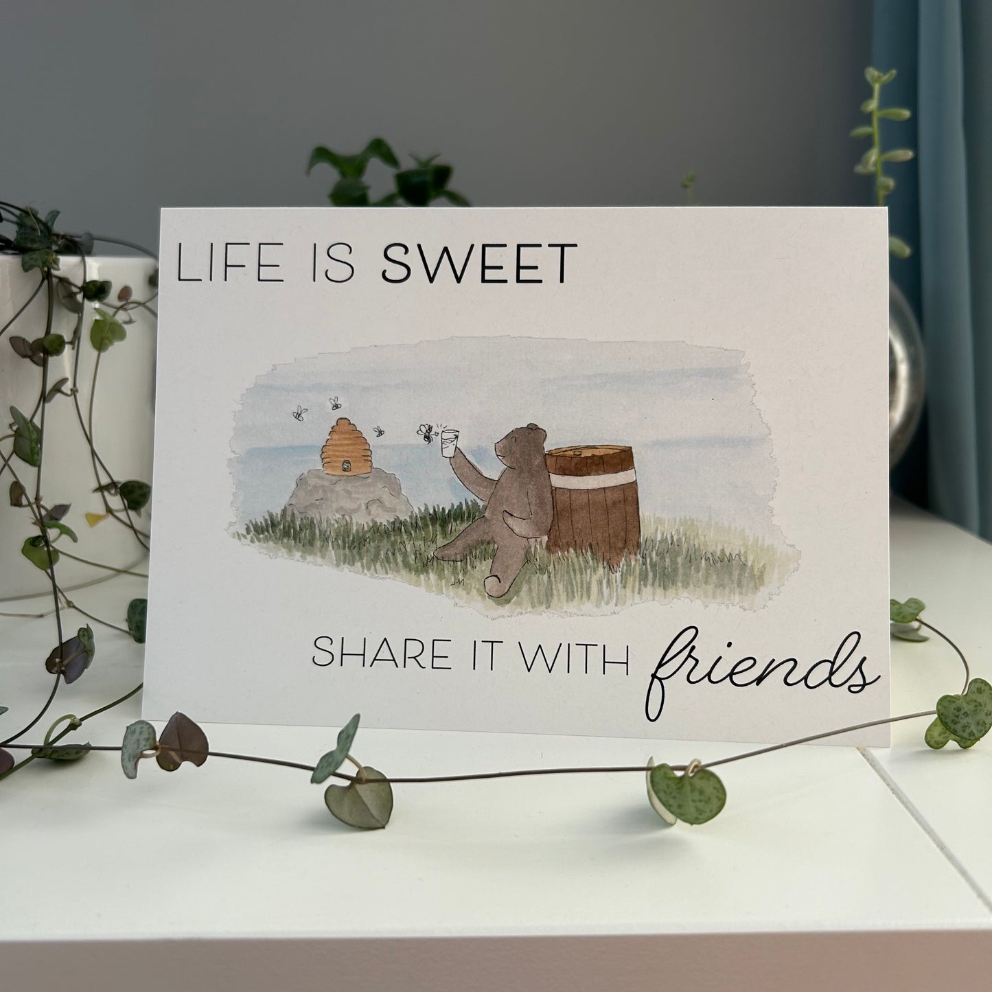 "Life is Sweet" Card