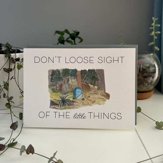 "Don't Lose Sight" Card