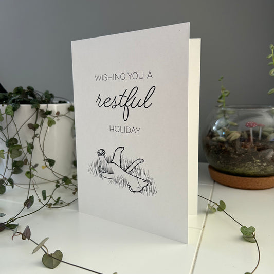 "Restful Holiday" Card
