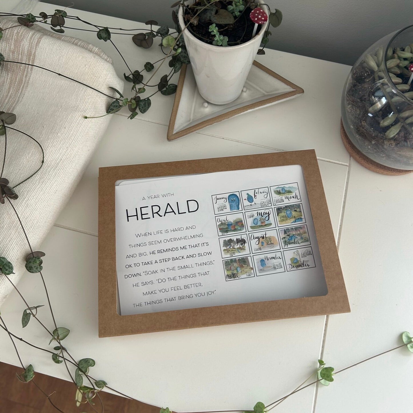 A Year with Herald | 2024 Desk Calendar