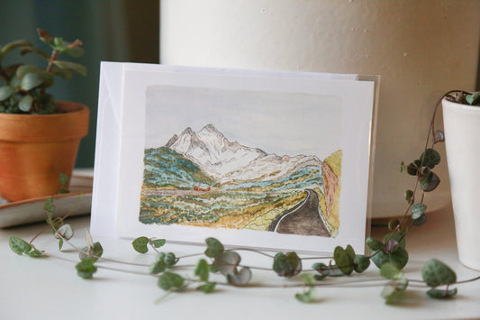 Shuksan + White Salmon Greeting Card