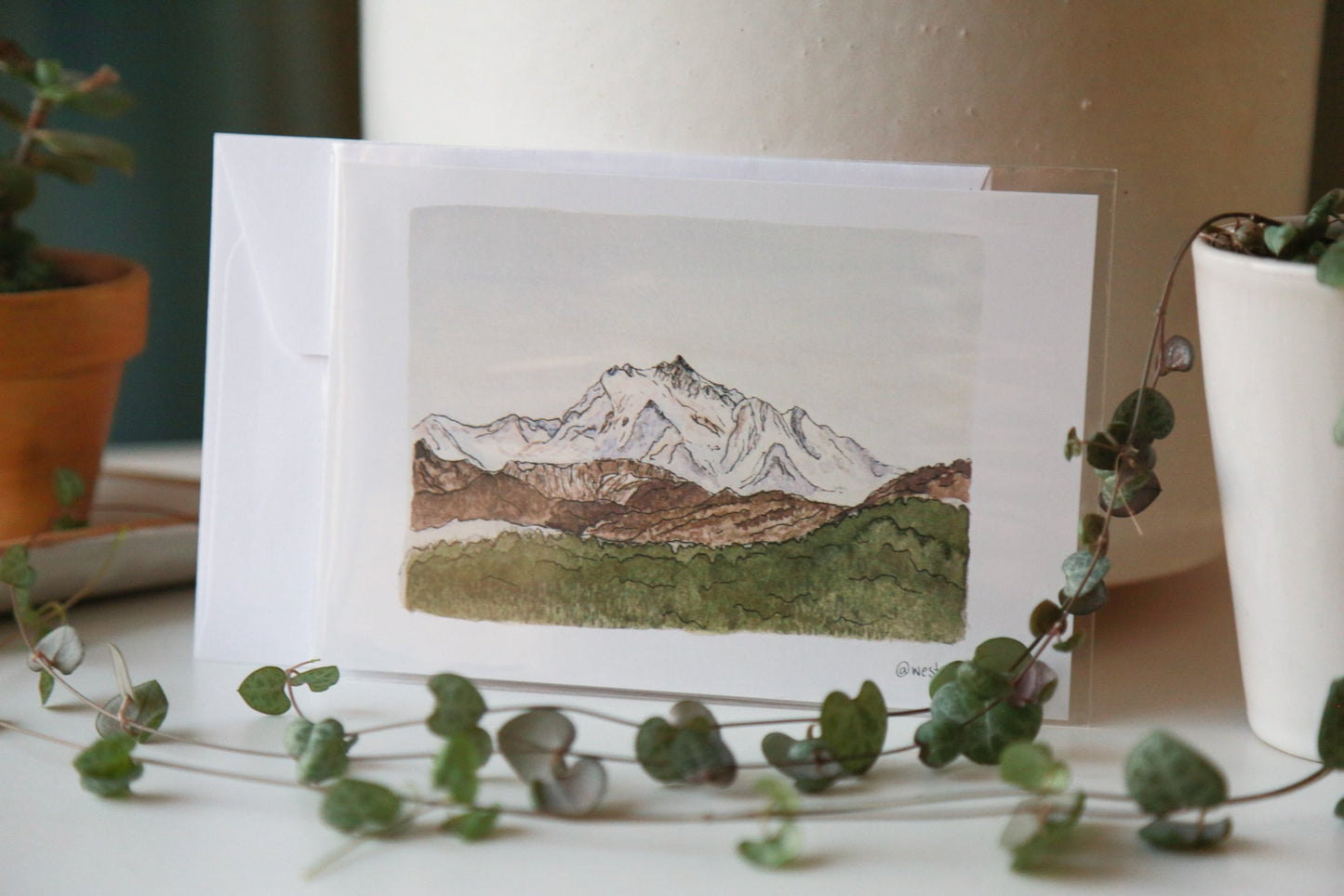 Shuksan Sunset Greeting Card