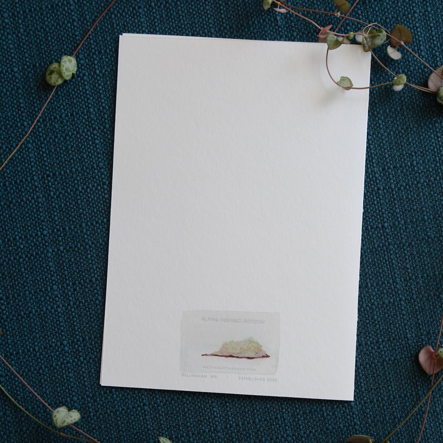 Snowy Trees Card